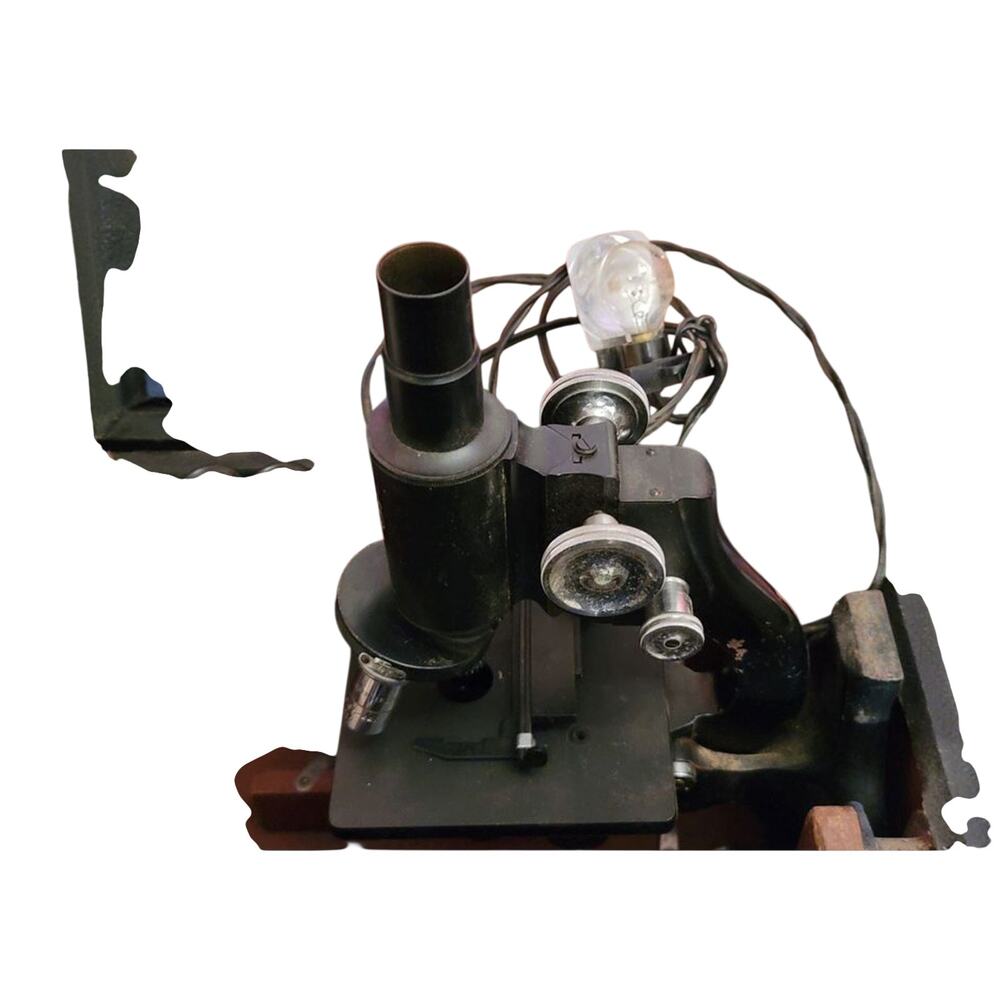 Antique Spencer Buffalo Microscope in Original Box